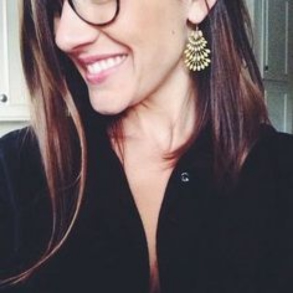 ::S&D🌝Citrine Norah ColorPOP Chandelier Earrings - Picture 5 of 6